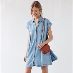 Urban Outfitters Cooperative Denim Swing Dress